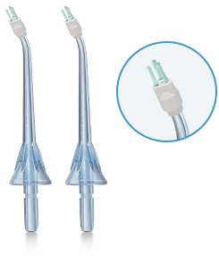 2-Piece Plaque Brush Flosser Tips
